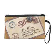 Old Fashioned Letter Wristlet