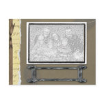 Old Fashioned Photo Template postcards