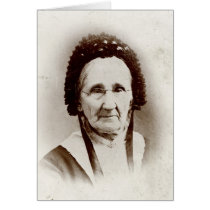 Old Fashioned Portrait Grandmother Card