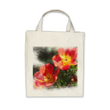 Old-fashioned rose tote bag