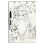 Old Fashioned Santa dry erase boards