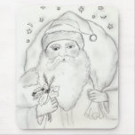 Old Fashioned Santa mousepads