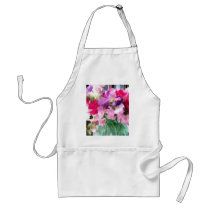 Old Fashioned Sweetpeas in a Jar Aprons