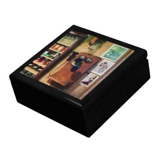 Old-Fashioned Telephone Keepsake Box