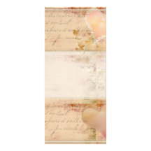 Old fashioned vintage wedding design custom rack cards