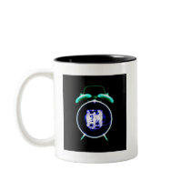 Old Fashioned X-Ray Clock Original Negative Coffee Mugs