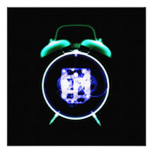 Old Fashioned X-Ray Vision Alarm Clock - Original Personalized Invitation
