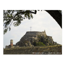 Old Fortress in Corfu Postcards