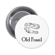 Old Fossil Button