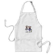 Old Gay Couple Aprons