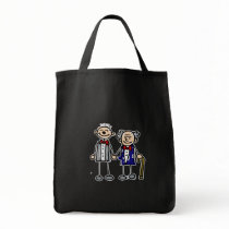 Old Gay Couple Canvas Bag
