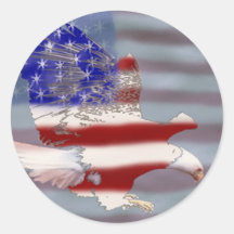 Old Glory & National Pride Sticker