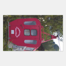 Old Gondola Rectangular Sticker