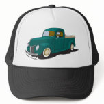 Old Green Truck Mesh Hat