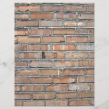 Old Grunge Brick Wall Background Personalized Flyer
