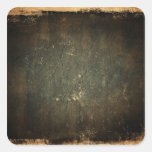 Old Grunge Paper Square Stickers