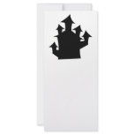 Old Haunted House. Five Towers. Black. Custom rack cards