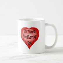 Old Heart Coffee Mug