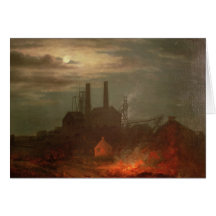Old Hetton Colliery, Newcastle Greeting Cards