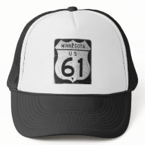 Old Highway 61 sign Hat