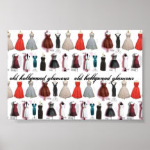 old hollywood glamour poster