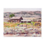OLD HOMESTEAD by SHARON SHARPE Postcard