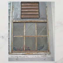 Old House And Window Custom Flyer