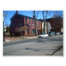 Old House on Virginia Street in Buffalo NY Photo Print