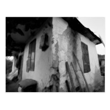 Old house post card