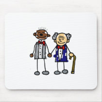 Old Interracial Gay Couple