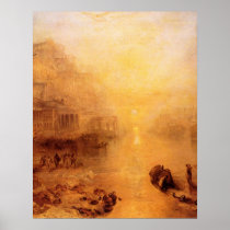 Old Italy - Ovid banished from Rome -Joseph Turner Print