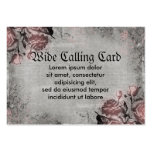 Old Key and Roses Business Cards