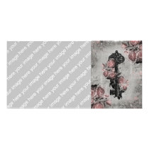Old Key and Roses