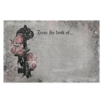 Old Key and Roses