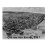 Old Key West Florida Post Card, 1887