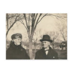 old lady and old man post cards