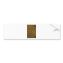old leather book cover bumper stickers