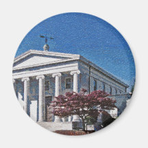 Old Madison County Courthouse Refrigerator Magnet