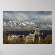 Old Main in Morning Print