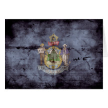 Old Mainer Flag; Cards