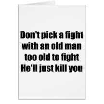 Old Man Card