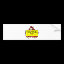 old man hot chick bumper stickers