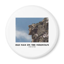 Old Man On The Mountain (Optical Illusion)