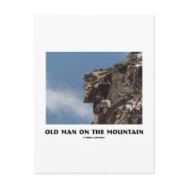 Old Man On The Mountain (Optical Illusion)