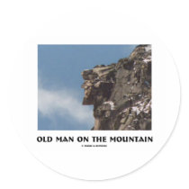 Old Man On The Mountain (Optical Illusion)