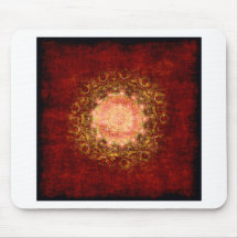 Old map-, blackcatdesign mouse pad
