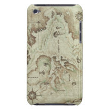 Old Mapamundi iPod Case-Mate Case