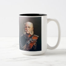 Old Medal Man With Whiskers Coffee Mug