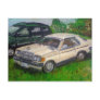 Old Mercedes painting Postcards