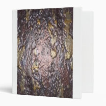 Old Metal abstract pattern by Valxart.com Binder